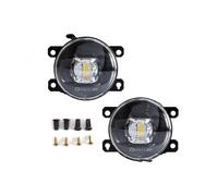 SPUFKGE Faro Fendinebbia Per Mitsubishi L200 KB Per Outlancer Per Pajero Per Galant Per Colt Lampada Fendinebbia A LED Per Auto 8000LM 30W Bianco Giallo 12V(Bianco)
