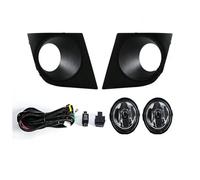 SPUFKGE Faro Fendinebbia Per Nissan Per Tiida 2007 2008 2009 2010 2011 Fendinebbia A LED Fari Copertura Cofano Telaio Impermeabile Sinistra Destra(Halogen Set)