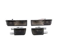 SPUFKGE Faro Fendinebbia Per VW Per Golf 3 1992-1997 Paraurti Anteriore Fendinebbia + Indicatore Direzione Set 4 Pezzi Colore Fumé 1HM941778