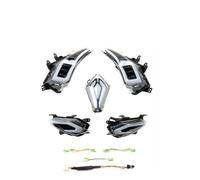 SPUFKGE Faro LED Moto Per TMAX 530 2016 Indicatori Direzione LED Anteriore Posteriore Fanale Posteriore Indicatori Lampada Per TMAX530 Per TMAX-530 XP530 2012-2015 E-MARK Fari Anteriori Moto(Chiaro)