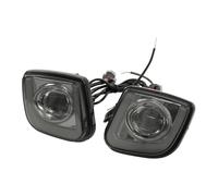 SPUFKGE Faro Per Moto Per GoldWing Per GL1800 2012-2017 Per F6B 2013-2017 Kit Fendinebbia A LED Rettangolari Indicatore Direzione Per Moto Luce Guida(Smoke lens)