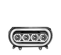 SPUFKGE Faro Per Moto Per Strada Per Glide Per Limited Per FLTRK 2020-2022 Illuminazione Fari Anteriori A LED Ad Alta Potenza Da 120 W