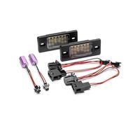 SPUFKGE Luce Targa LED Targa 2X per VW per Touareg Typ 7L 2002-2010 Bianco Canbus LED Luci Targa Parcheggio Tag Lampade Set luci Targa