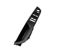 SPUFKGE Maniglie Interne Portiere Auto Per BMW Serie 3 E90 E91 316 318 320 325 328i Maniglia Portiera Conducente Sinistra Pannello Copertura Dell'interruttore Finestrino(Black Low-end 35.5)