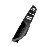SPUFKGE Maniglie Interne Portiere Auto Per BMW Serie 3 E90 E91 316 318 320 325 328i Maniglia Portiera Conducente Sinistra Pannello Copertura Dell'interruttore Finestrino(Black High-end 35.5)