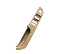 SPUFKGE Maniglie Interne Portiere Auto Per BMW Serie 3 E90 E91 316 318 320 325 328i Maniglia Portiera Conducente Sinistra Pannello Copertura Dell'interruttore Finestrino(Beige Low-end 37.5)