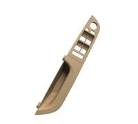 SPUFKGE Maniglie Interne Portiere Auto Per BMW Serie 3 E90 E91 316 318 320 325 328i Maniglia Portiera Conducente Sinistra Pannello Copertura Dell'interruttore Finestrino(Beige High-end 37.5)