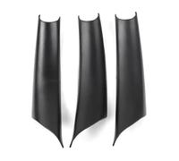 SPUFKGE Maniglie Interne Portiere Auto Set 3 Pezzi Per BMW X5 E70 X6 E71 E72 2007-2014 Motivo Fibra Carbonio Nero Guida A Sinistra A Destra Maniglia Interna Portiera Auto(Black RHD 3 Pcs)