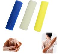 Spugna a rete lunga African Net, scrubber per la schiena per la doccia, salvietta esfoliante per la schiena, salviette per la doccia e scrubber per il corpo per una pelle più liscia