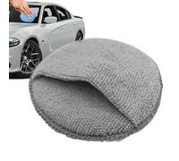 Spugna Applicatrice Cera Auto | Spugne Per Cera Auto - con Taschino Spugna Lucidante Microfibra 13 cm per Interni Esterni Pelle Metallo Ruote Motociclette