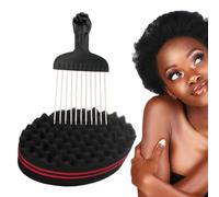 Spugna Attorcigliata Per Capelli - Spazzola Afro | Piastra per Onde e Dreadlock con Forma per Styling Acconciature Manutenzione Styling da e Uso Domestico