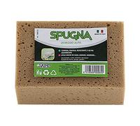 Spugna alta densità rettangolare per lavaggio auto 15x10x7 cm