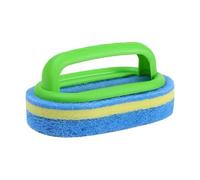 Spugna Con Manico - Spazzolatura | Spugne Di Pulizia | Strumenti Di Pulizia | Scrubber Più Pulito Da Bagno | Di Flagello Per La Casa Per Lavello Piastrelle Da Bagno Schema Spa Per Nuoto Vasca Ca