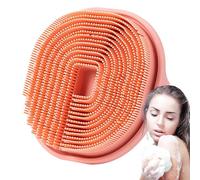 Spugna Corpo in Silicone Morbida Ergonomica Rilassante Detergente