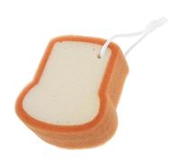 Spugna da Bagno a Forma di Pane per Ragazzo Ragazza, 1 Pezzo | Giallo, Formato Portatile e Leggero, Uso per Viaggio e Lavaggio, Spugna in Materiale Sponge Colore Casuale