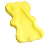 Spugna da bagno per neonato per età 1-3Y Comodo tappetino da bagno per neonati Cuscino da bagno antiscivolo (Giallo)