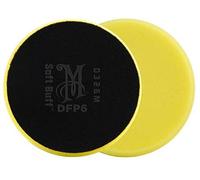MEGUIAR'S 5'' da Foam Polishing Disc Yellow, Tampone Giallo per rotorbitali per lucidatura, 127 mm