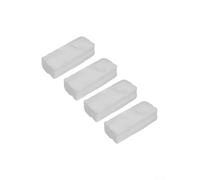 Spugna di ricambio per camini a bioetanolo per camini a etanolo da interni, nucleo in fibra di cotone ceramica, inserto in lana resistente al calore, 24+5 pezzi (5 x 11,9 cm)