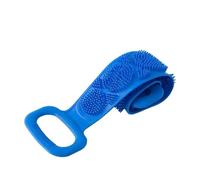 Spugna Doccia Spazzola in silicone for il corpo Scrub Corpo Spugna esfoliante Spazzola for bagno Doccia Spazzola for la schiena Spugna (Color : Blue)