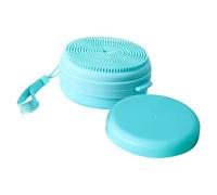 Spugna Esfoliante Corpo Silicone Luffa Con Dispenser Sapone, Schiuma Rapida
