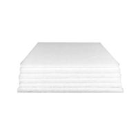 Spugna filtrante per acquari, Spugna di cotone super spessa for filtro for acquario da 1 cm for schiumatoio for acquario(30x30x1cm)