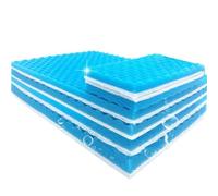 Spugna filtrante per acquari, Spugna filtrante for acquario in schiuma filtrante blu e bianca, for skimmer(40cmx30cmx2cm)