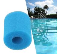 Spugna filtrante per piscina, cartuccia in schiuma lavabile riutilizzabile per tipo I/II/VI/D, blu