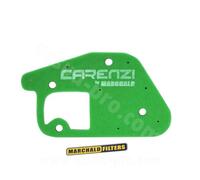 SPUGNA FILTRO ARIA DOPPIA DENSITA CARENZI COMPATIBILE CON MINARELLI VERTICALE A COMPATIBILE CON UMENTO SUPERFICIE