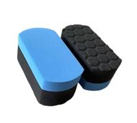 Spugna for lucidatura cera for auto, spugna esagonale, applicatore for cera for pneumatici, spugna in schiuma ad alta densità, compatibile con accessori for la ceratura auto.