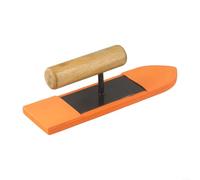 Spugna galleggiante a mano e stucco per finitura piastrelle e cartongesso, strumento riutilizzabile per piastrelle in ceramica con manico in legno, lunghezza tavola 23 cm