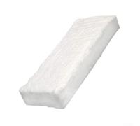 Spugna in ceramica, 30 x 10 x 3 cm, 1 pezzo, ad alta densità, in fibra di silicato di calcio, magnesio, camera di combustione per camini a etanolo, combustione prolungata, miglioramento della fiamma