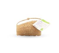 Spugna in Luffa naturale per il corpo - 12x8 cm circa - Questa spugna vegetale è la polpa essiccata di zucche - Produzione in agrobiologia forestale al Benino e al Burkina