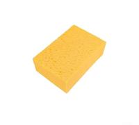 Spugna in polpa di legno per la pulizia di cemento e malta, asciugatura rapida, non perde pelo, per gomma per piastrelle, versatile strumento per la pulizia della cucina, giallo