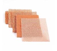 Spugna in schiuma di rame 110PPI - Materiale for elettrodi versatile for batterie e gestione del calore, 1 pz(200x300x2mm)