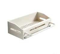 Spugna Lavello Cucina Sospeso per acciaio Carbonio Salvaspazio Drenaggio | Organizer multifunzione adatto a spugne stracci o spazzole base rialzata per asciugatura ventilata design minimalista