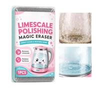 Spugna Lucidante Anticalcare Pulitore anticalcare ad azione rapida | Paglietta abrasiva per pentole Macchie d'acqua, depositi minerali, residui di sapone, doccia, bagno, vasca, water,
