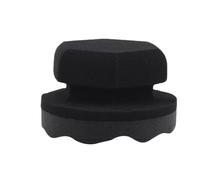 Spugna Lucidante For Cera For Auto Con Impugnatura Esagonale, Applicatore For Cera For Pneumatici, Spugna In Schiuma Ad Alta Densità For Accessori For La Ceratura Dell'auto(L)