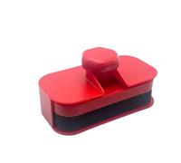 Spugna lucidante for pneumatici, applicatore di cera for auto con coperchio, spazzola riutilizzabile, compatibile for la cura, pulizia, l'applicazione cerchi, rifinitura e gli interni(B(45cm))