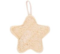 Spugna Luffa da Bagno a Stella, Morbida, Esfoliante e Detergente | Design Cartone Carino, Setola Soffice, per Ragazzo Ragazza e Adulti, Beige, Corpo e Schiena Sotto la Doccia