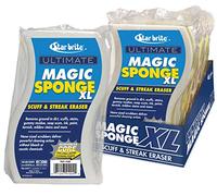 Spugna magica extra large - Confezione da 8 - extra spessa, lunga durata, in melamina di alta qualità XL - Scrubber multiuso - Detergente per bagno, cucina, pavimento, vasca da bagno, WC, battiscopa,