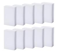 Spugna Magica, Spugne Magiche Bianche, 10 Pezzi Spugna per Cancellare Antisporco, Spugna Antisporco per Pulizia Casa, Cucina, Parete, Bagno, Pavimenti, Scarpe (10 x 6 x 2 cm)