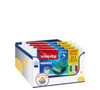Spugna mille usi onda attiva per superfici delicate e resistenti - Confezione 2+1 pezzi kit con Spugna Brandizzata SPESA & RISPARMIO Inclusa - Variazioni 4/8/12 Pezzi (4)