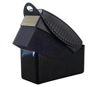 Spugna morbida for la pulizia dell'auto, efficace lavaggio automatico, tecnologia in microfibra, spugna sicura for la pulizia della vernice e della superficie del veicolo.(Black With Cover)