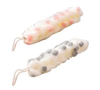 Spugna morbida per doccia, spugna per la schiena | da bagno di bellezza elastici in luffa - Pulizia delicata Scrubber Panno per il bagno Strumento Spugna Spazzola per doccia Schiuma rapida p