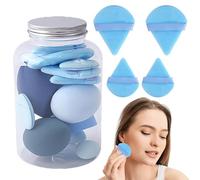 Spugna morbida per trucco │ Mini spugnetta per fondotinta, miscela e contouring, spugna di bellezza riutilizzabile per uso asciutto, regalo di strumenti cosmetici per donne, mogli, fidanzate, coraggio