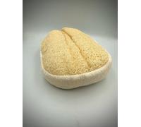 Spugna naturale Loofah ovale (scrub e spugna) 7,9" x 6,2" pollici (20 x 16 cm)