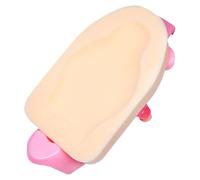 Spugna per bagnetto - Tappetino morbido per tubo di supporto per il bagno, in spugna per bagnetto antiscivolo per lavandino o vasca | Sedile per doccia spesso e confortevole per, neona