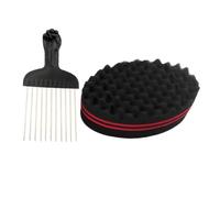 Spugna per Capelli | Spazzola Afro | Piastra per Onde e Dreadlock con Forma per Styling Acconciature Manutenzione Styling da e Uso Domestico
