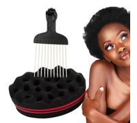 Spugna per Capelli | Spazzola Afro - Piastra per Onde e Dreadlock con per Styling Acconciature Manutenzione Styling da e Uso Domestico