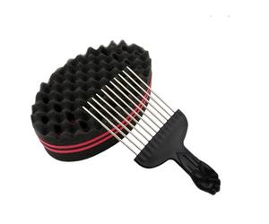 Spugna Per Capelli Twist - Spazzola Per Spugna Pers Capelli Premium Twist | Set Spugne Magiche Capellis Intrecciati | Spazzola A Fori Grandi Pers Acconciature Ondulate Che Strumento
